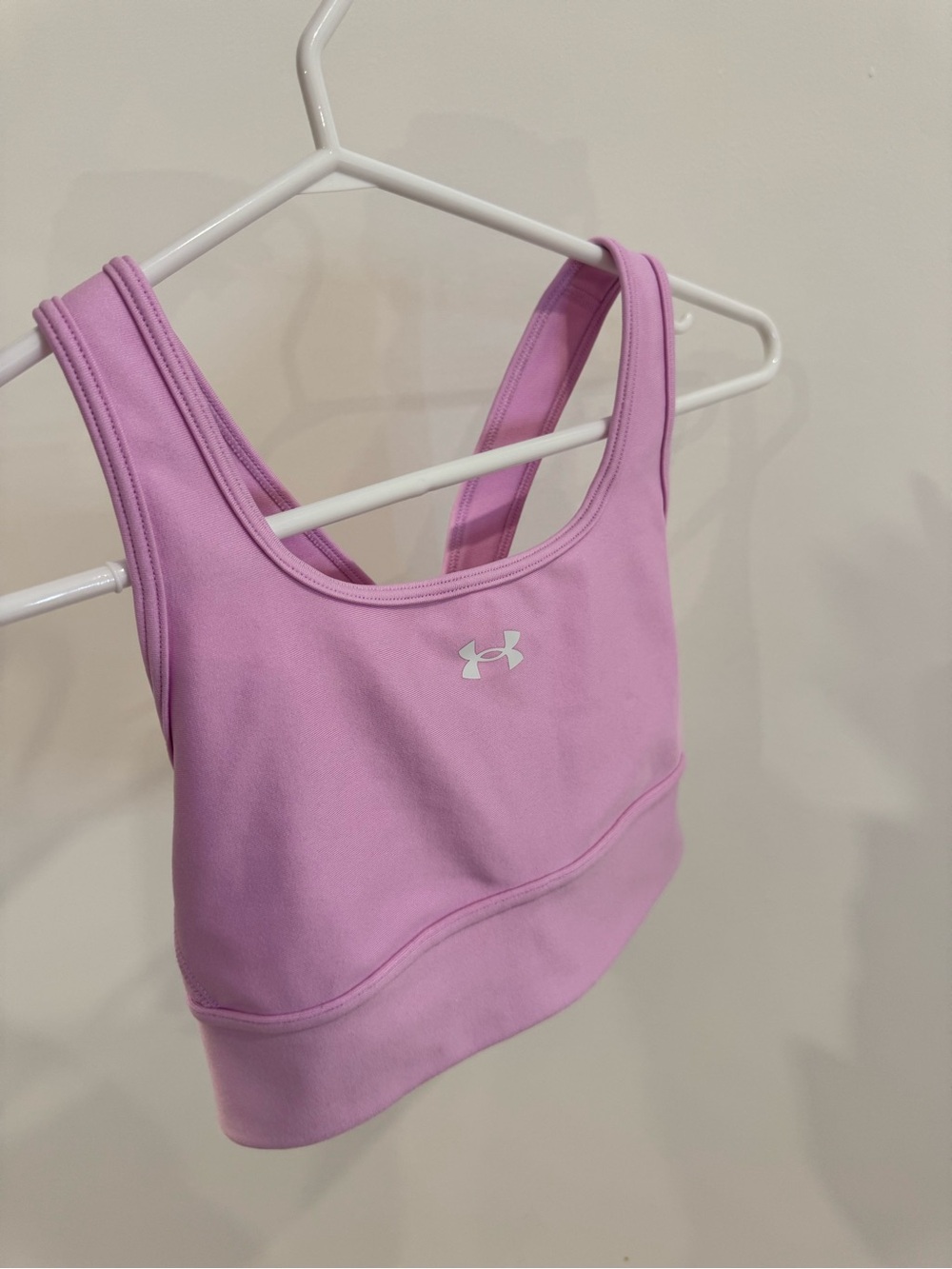 Under Armour Pink Crossback Sports Bra